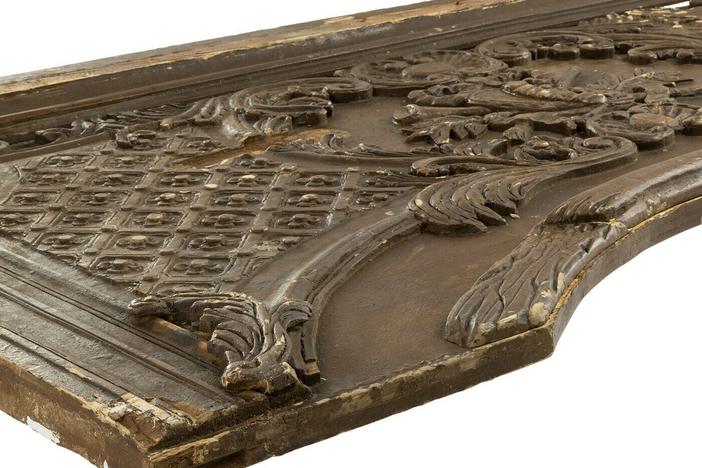 The wooden door panel that saves Rose's life in the 1997 blockbuster <em>Titanic</em> was one of hundreds of iconic Hollywood props, and several from the movie, auctioned off in a five-day sale last week.