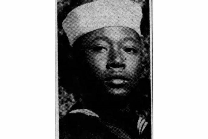 David Walker, a sailor killed in the WWII attack on Pearl Harbor, is memorialized at the National Memorial Cemetery of the Pacific in Honolulu. Soon, a rosette will be placed next to his name to indicate that he has been accounted for.
