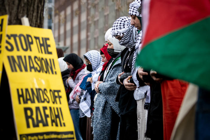 CAIR says the largest number of anti-Muslim bias reports involved employment discrimination, including companies saying they wouldn't hire people who participated in pro-Palestinian rallies.