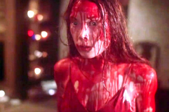 Stephen King's first novel, <em>Carrie, </em>turns 50 years old on Friday, and in honor of her birthday we asked you to share your favorite King stories with us. Above, Sissy Spacek stars in the 1976 film adaptation.