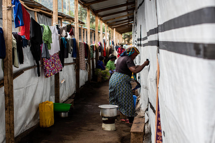 The Nkamira Transit Center in western Rwanda is home to more than 6,000 refugees who fled violence in the eastern Democratic Republic of Congo.