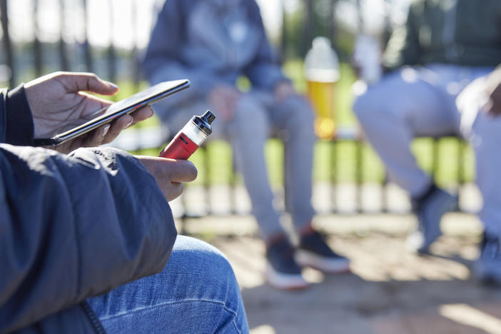 Many young people who started vaping nicotine as teens several years ago haven't quit the habit, data show.
