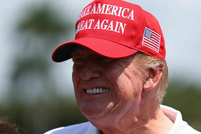 Former President Donald Trump says abortion policy should be left to the states.
