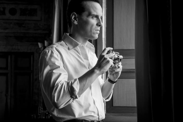 Andrew Scott, above, says he tried to "unlearn the stuff" he knew from previous adaptations of the Highsmith novel, including the 1999 film adaptation of <em>The Talented Mr. Ripley, </em>starring Matt Damon.