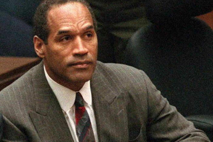 O.J. Simpson listens as Judge Lance Ito announces that the jury in the Simpson trial had reached a verdict. The verdict in the OJ Simpson case highlighted racial divisions in how Americans viewed the American justice system. Simpson died this week at 76 years old.