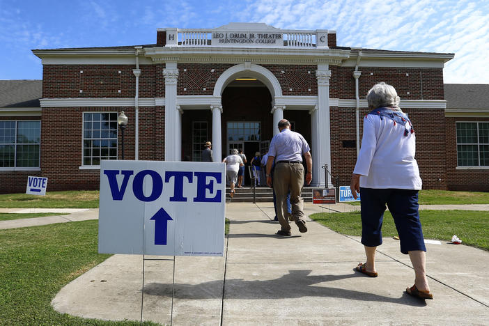 Voters head to the polls in Alabama's newly drawn 2nd Congressional District on Tuesday. That district includes Montgomery, Ala., seen here on June 5, 2018.
