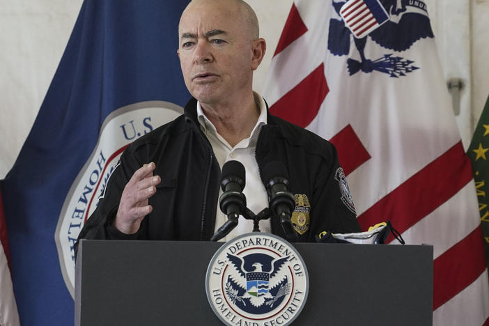 Department of Homeland Security Secretary Alejandro Mayorkas is the first Cabinet secretary to be impeached in roughly 150 years. As House Republicans targeted him he was involved in Senate negotiations on a bipartisan bill to change administration border policies.