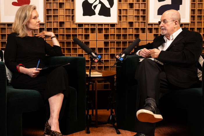 NPR's Mary Louise Kelly speaks with Salman Rushdie (April 8, 2024).