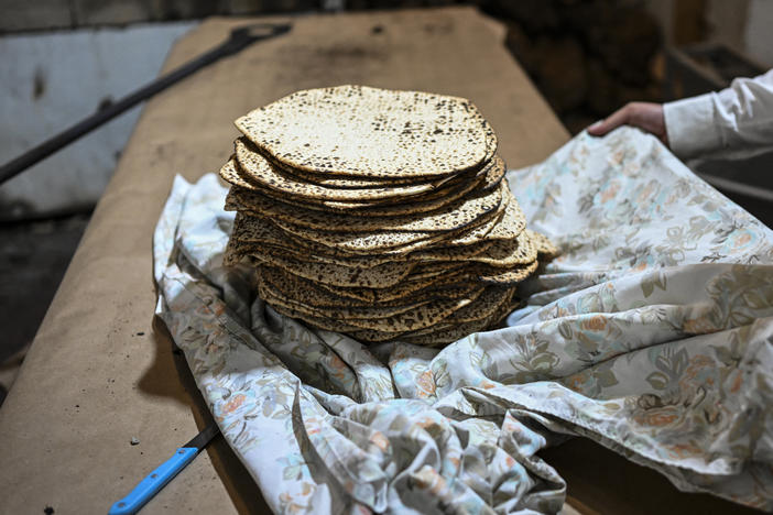 Although matzo sold in supermarkets is typically square, the round matzo is believed to be the earliest form of this unleavened bread that is eaten during the Passover holiday as a symbol of both suffering and freedom.