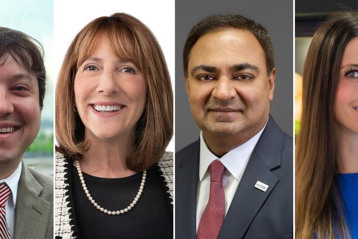 Four Americans representing four different perspectives on the U.S. economy.