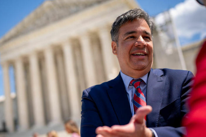 Idaho Attorney General Raul Labrador said he would "hate to think" hospital administrators are publicizing the number of emergency flights out of state "just to make a political statement."
