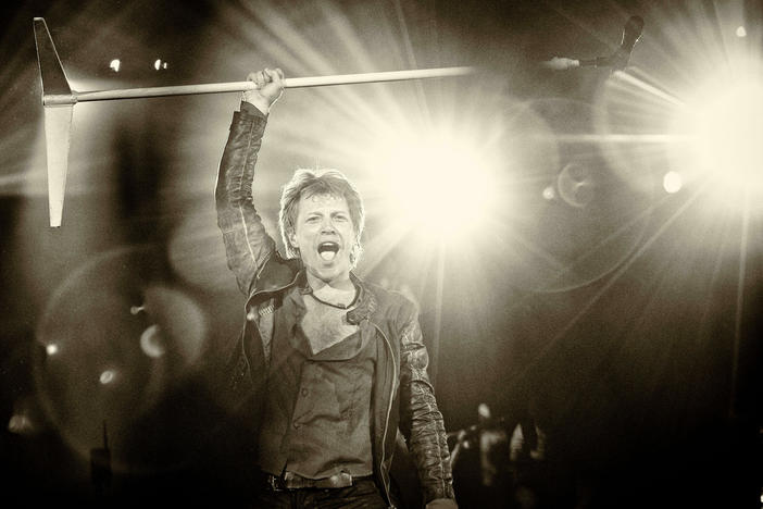Jon Bon Jovi, shown here in 2011, says the band's 1986 hit "Livin' on a Prayer" has "touched more lives than I could have ever dreamt."