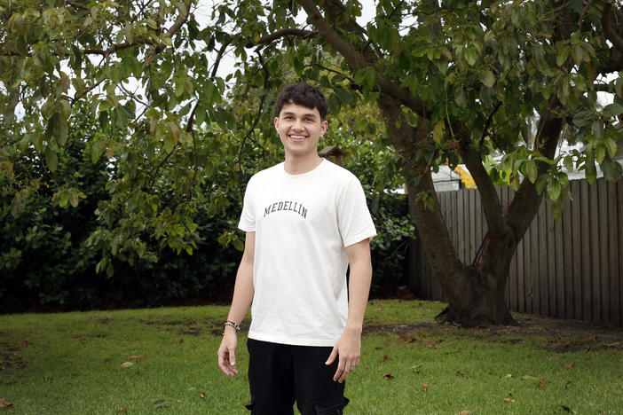 Vargas Arango, 22, is a second-year student at Miami Dade College, studying business and psychology.