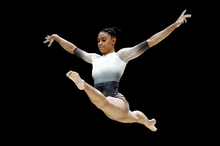 British gymnast Ondine Achampong announced Monday she's torn her ACL. The injury will likely keep her out of this Summer Olympics in Paris where she was expected to be a medalist.