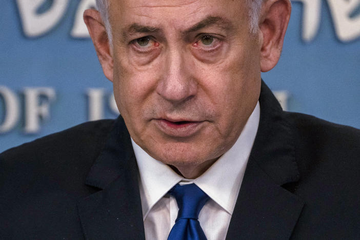Israeli Prime Minister Benjamin Netanyahu said Tuesday that Israel will enter Rafah, the city in southern Gaza where more than a million displaced Palestinians have taken shelter, "with or without a deal" to free the remaining hostages.