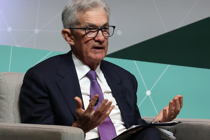Federal Reserve chairman Jerome Powell and his colleagues voted to hold interest rates steady at a 23-year high on Wednesday. The central bank is trying to curb stubborn inflation.