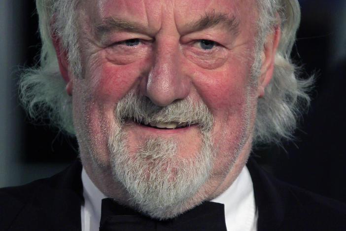 Bernard Hill arrives on the red carpet at a Leicester Square cinema for the Royal Performance of The Hobbit: An Unexpected Journey on Dec. 12, 2012.