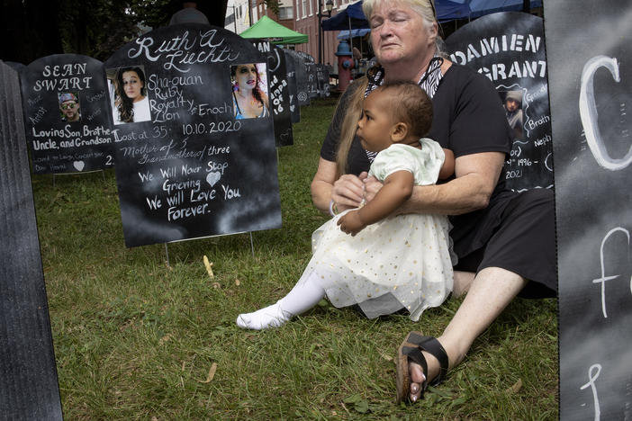 Esther Nesbitt lost two of her children to drug overdoses, and her grandchildren are among more than 320,000 who lost parents in the overdose epidemic.