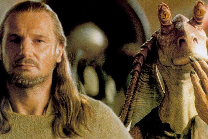 A Jedi and a Jar Jar walk into a movie...