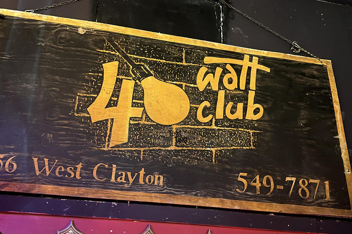 The 40 Watt Club in Athens, Georgia.