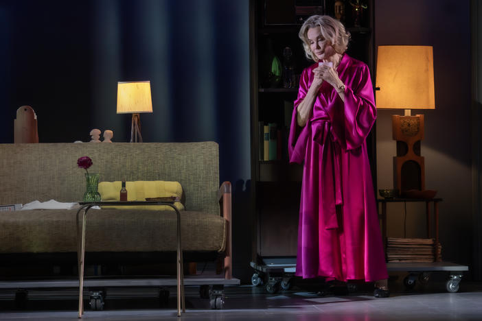 Playwright Paula Vogel is known not just for her work on Broadway — but for the generations of famous playwrights whose careers she has nurtured. Above, Jessica Lange in Paula Vogel's <em>Mother Play. </em>