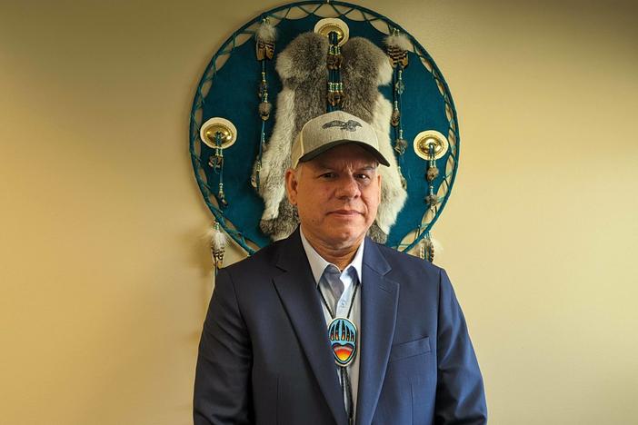 Edward Peter-Paul is chief of the Mi'kmaq Nation in Maine. Decades ago, a sweat ceremony helped him improve his relationship with drugs and alcohol. He hopes the new healing lodge can do the same for other tribal citizens.