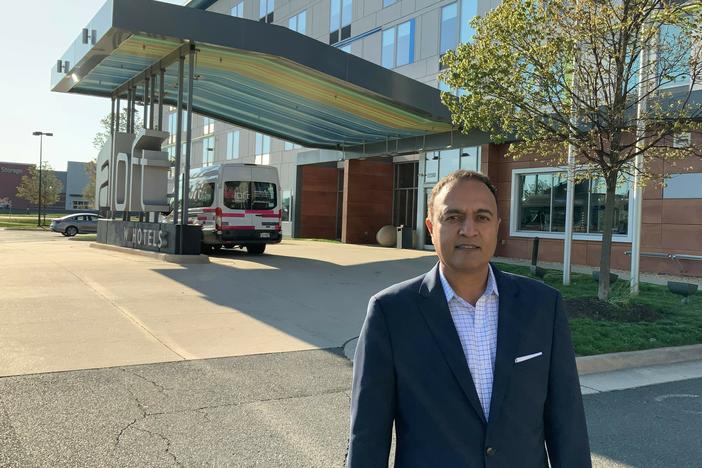 Vinay Patel, head of Fairbrook Hotels, owns 11 hotels around Virginia.