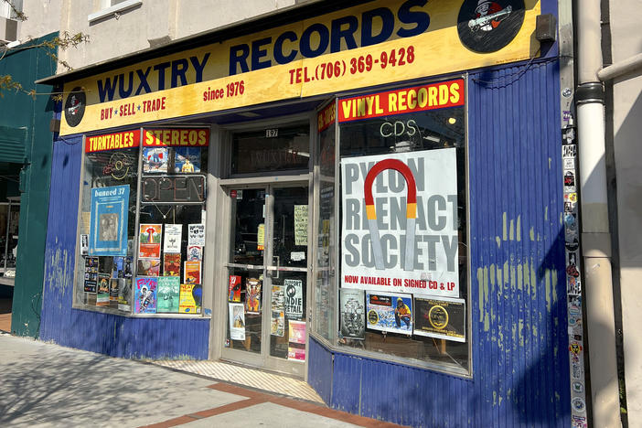 Wuxtry Records in Athens, Ga.