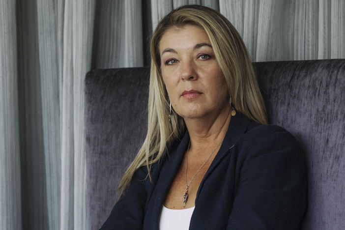Legal tech consultant Melissa Rogozinski in her apartment in Fort Lauderdale, Fla., on April 24.