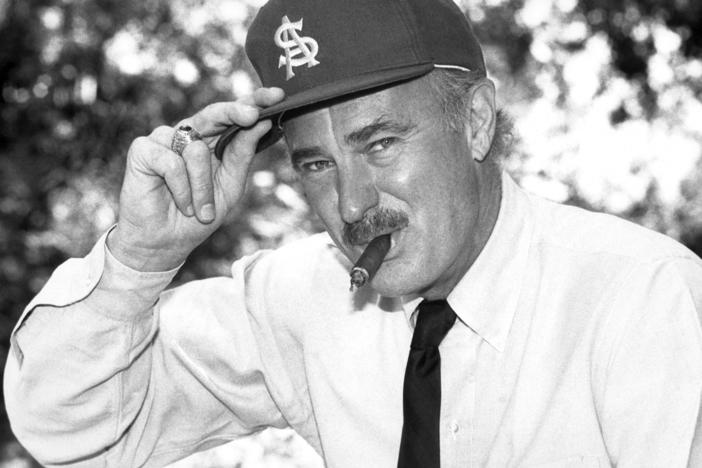 Dabney Coleman, who starred in "9 to 5" and "Tootsie," appears in Los Angeles on Nov. 14, 1988. The actor died Thursday at his home in Santa Monica, Calif.