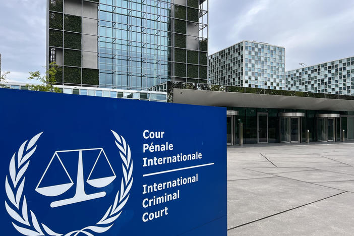 The International Criminal Court building in The Hague, Netherlands, on April 30.