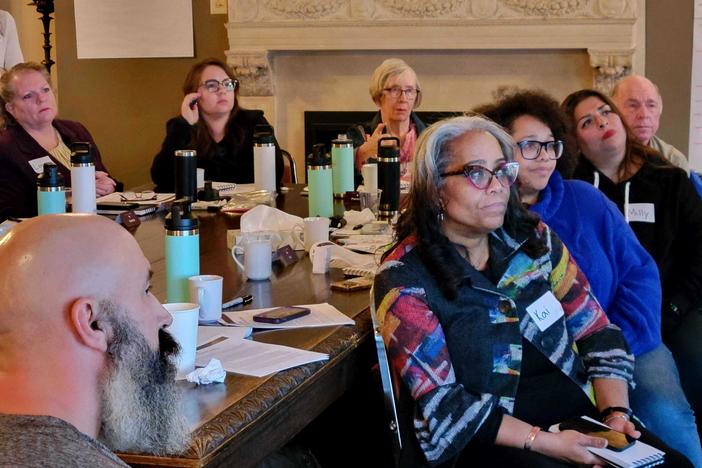 Without knowing one another, 14 people, including Kai Gardner Mishlove, gathered from across Wisconsin to discuss all things abortion for three days in Madison.