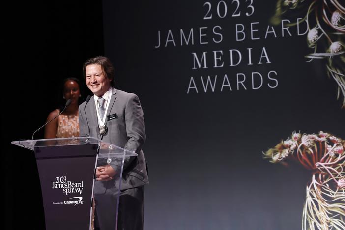 J. Kenji Lopez-Alt attends the 2023 James Beard Media Awards at Columbia College Chicago in Chicago.