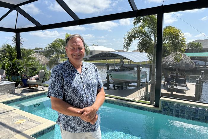 Jerry Smith moved to Cape Coral from New Jersey because, "it was my vision of what I wanted the Florida lifestyle to be like.”