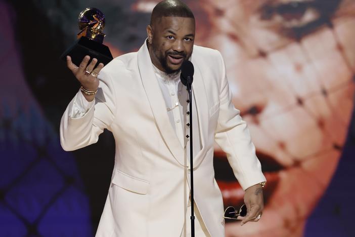 Terius “The-Dream” Gesteelde-Diamant, a producer and songwriter for Beyoncé and Rihanna seen here at the 65th Grammy Awards, was sued in federal court Tuesday by a former protégée.