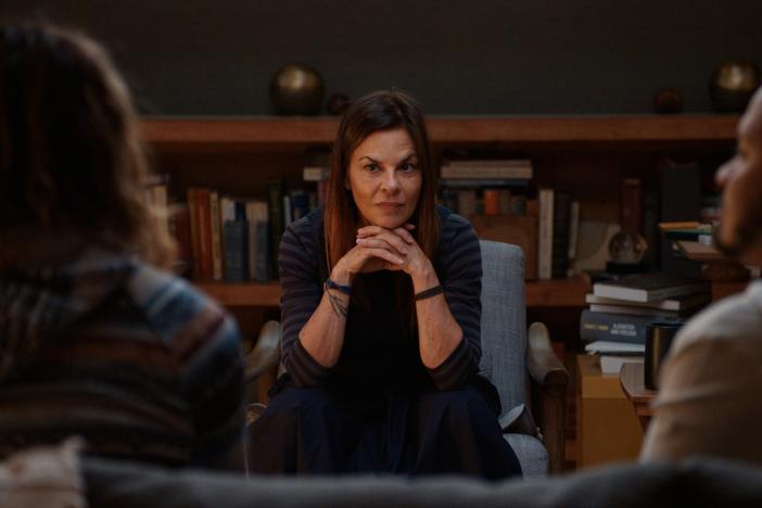 Orna Gurlanik is the therapist at the center of the documentary series <em>Couples Therapy</em>.