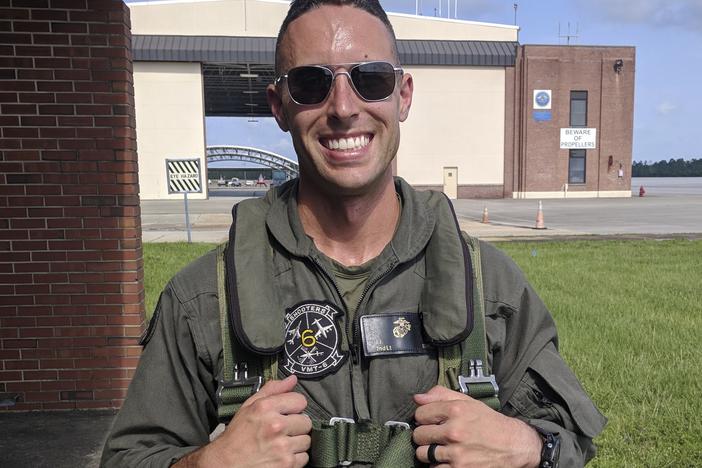 This image shows Capt. John Sax, one of five U.S. Marines killed in 2022 when their MV-22B Osprey crashed in California. Over the last two years, four Osprey crashes have killed a total of 20 service members. On Wednesday, June 12, 2024, the House subcommittee on National Security, the Border and Foreign Affairs will hold a hearing into the Osprey's safety record and Pentagon management of the program.
