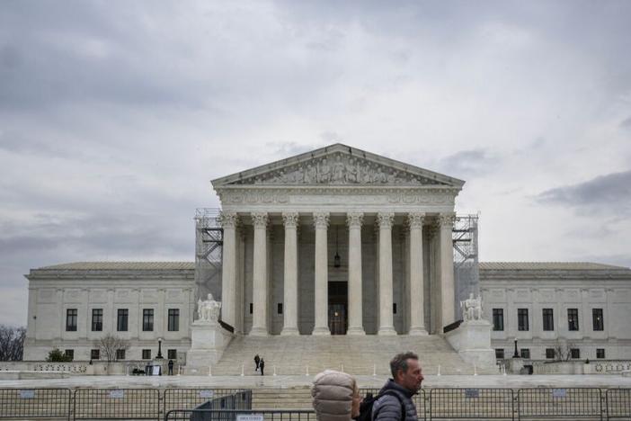 The U.S. Supreme Court struck down a Trump-era  ban on "bump stocks," simple devices that can allow automatic fire from otherwise semi-automatic guns. 