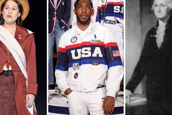 Shaina Taub of <em>Suffs</em>, Team USA's Jamal Hill, former President George Washington.