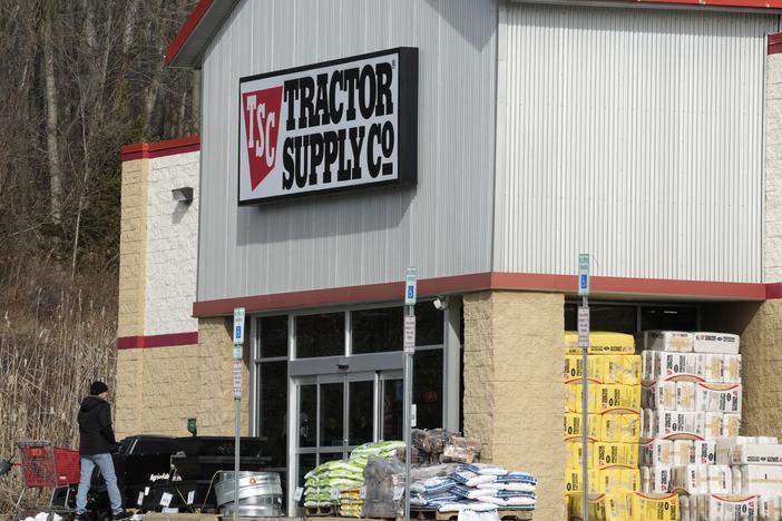 A Tractor Supply Company store pictured in Pittsburgh in 2023. The chain announced a series of changes, including eliminating its DEI roles, in response to conservative backlash.