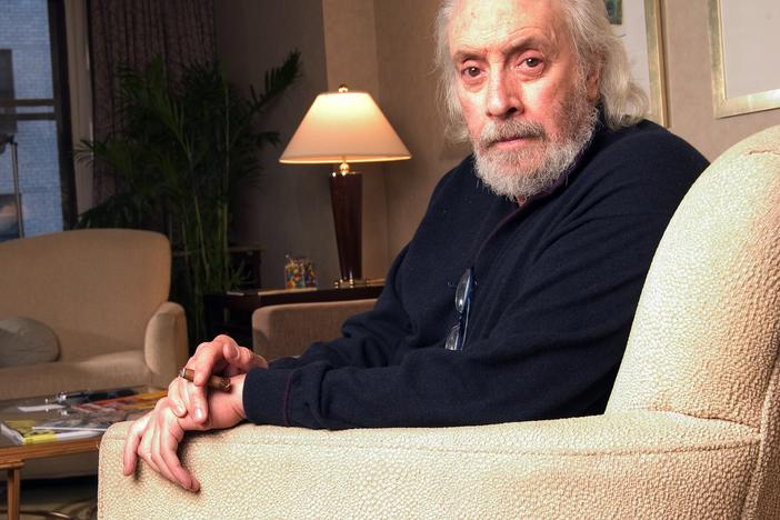 Screenwriter Robert Towne poses at The Regency Hotel in New York on March 7, 2006. 