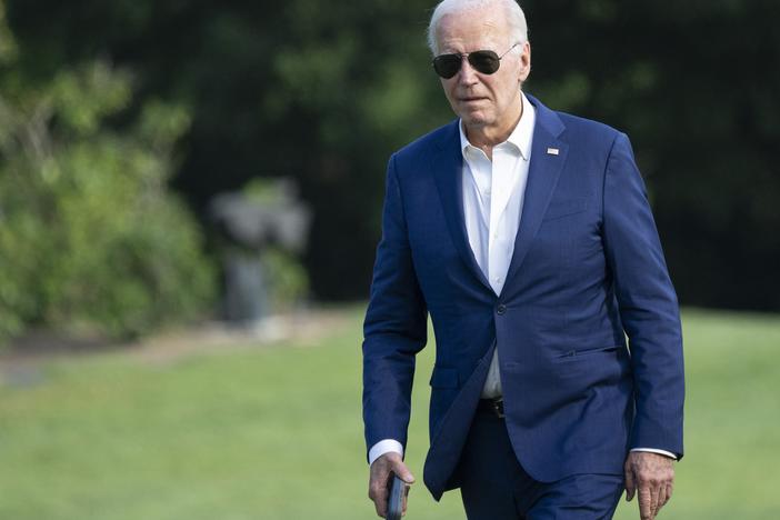 Democrats in Washington are split on whether President Biden can remain at the top of the party's ticket in November.