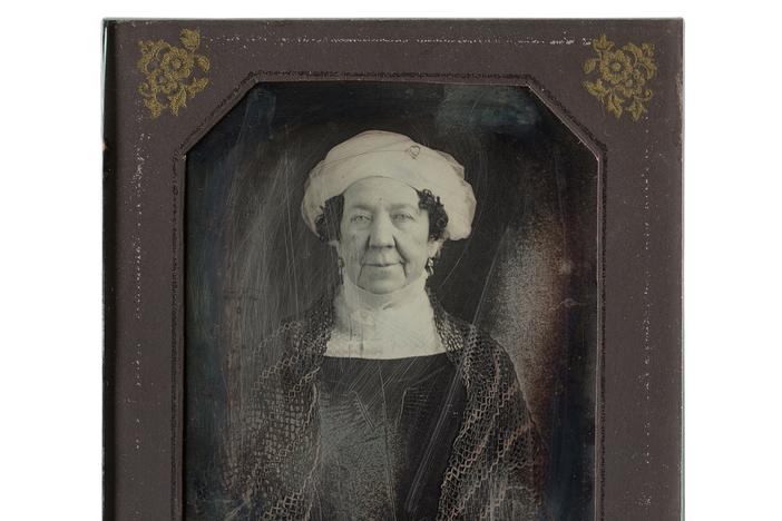 This circa 1846 daguerreotype of Dolley Madison, made by John Plumbe Jr., was purchased for $456,000 at auction in June.
