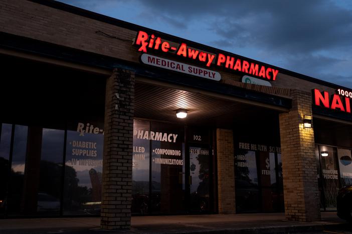 Rite-Away Pharmacy and Medical Supply in San Antonio, Texas. 