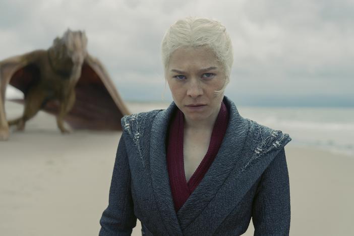 Rhaenyra (Emma D'Arcy) doesn't want you to talk to her or her son ever again.