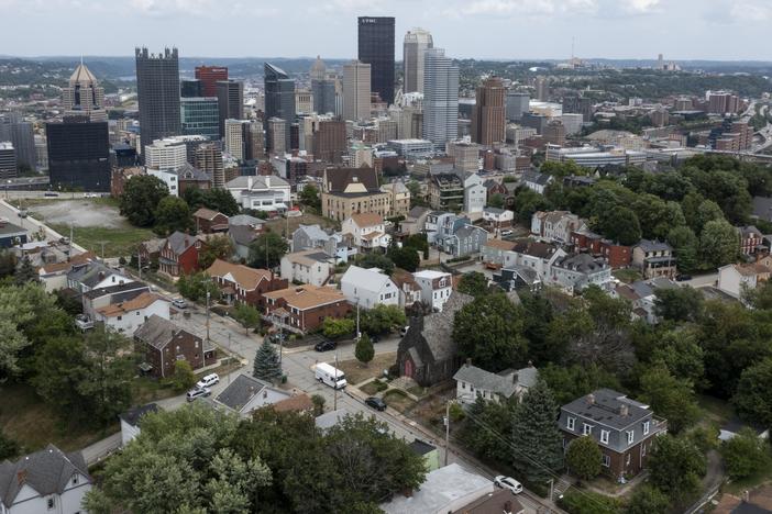 A view of Pittsburgh on July 29, 2024.