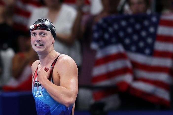 Katie Ledecky has done it again, winning a second gold medal at the Paris Olympics, her ninth career gold. She is the most decorated U.S. woman Olympian in history and has carried the U.S. swim team in these Summer Games.