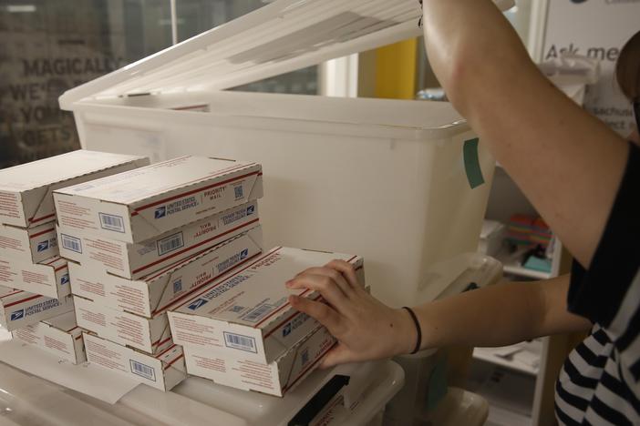 “Welcome to modern abortion care,” says Angel Foster, who leads operations at what’s known as<strong> </strong>the MAP, a Massachusetts telehealth provider sending pills to people who live in states that ban or restrict abortion.