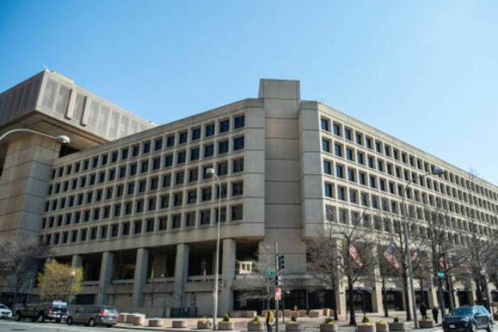 The J. Edgar Hoover Building of the Federal Bureau of Investigation (FBI) is seen on April 03, 2019 in Washington, D.C.