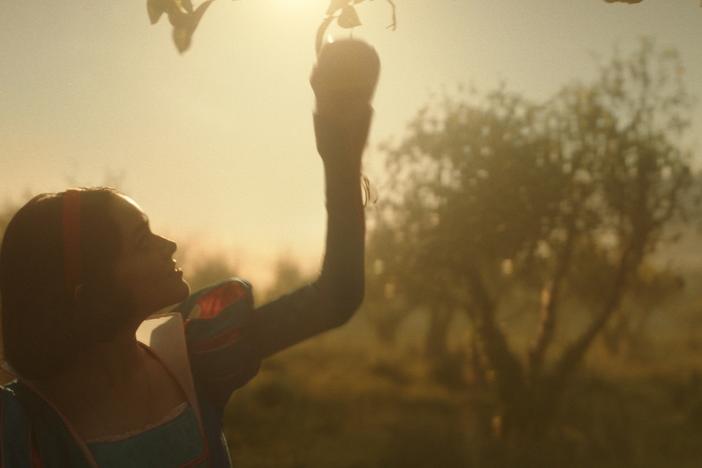 Rachel Zegler as Snow White in Disney’s live-action remake of its classic animated film.